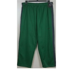 NIKE KO THERMA-FIT TRAINING PANTS SWEATPANTS GREEN GREY